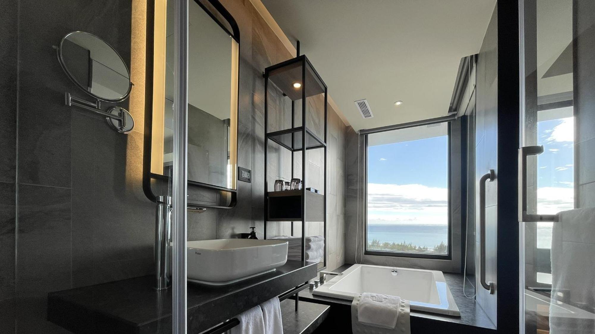 Lakeshore Hotel Hualien Taroko Shunan Zimmer foto Bathroom