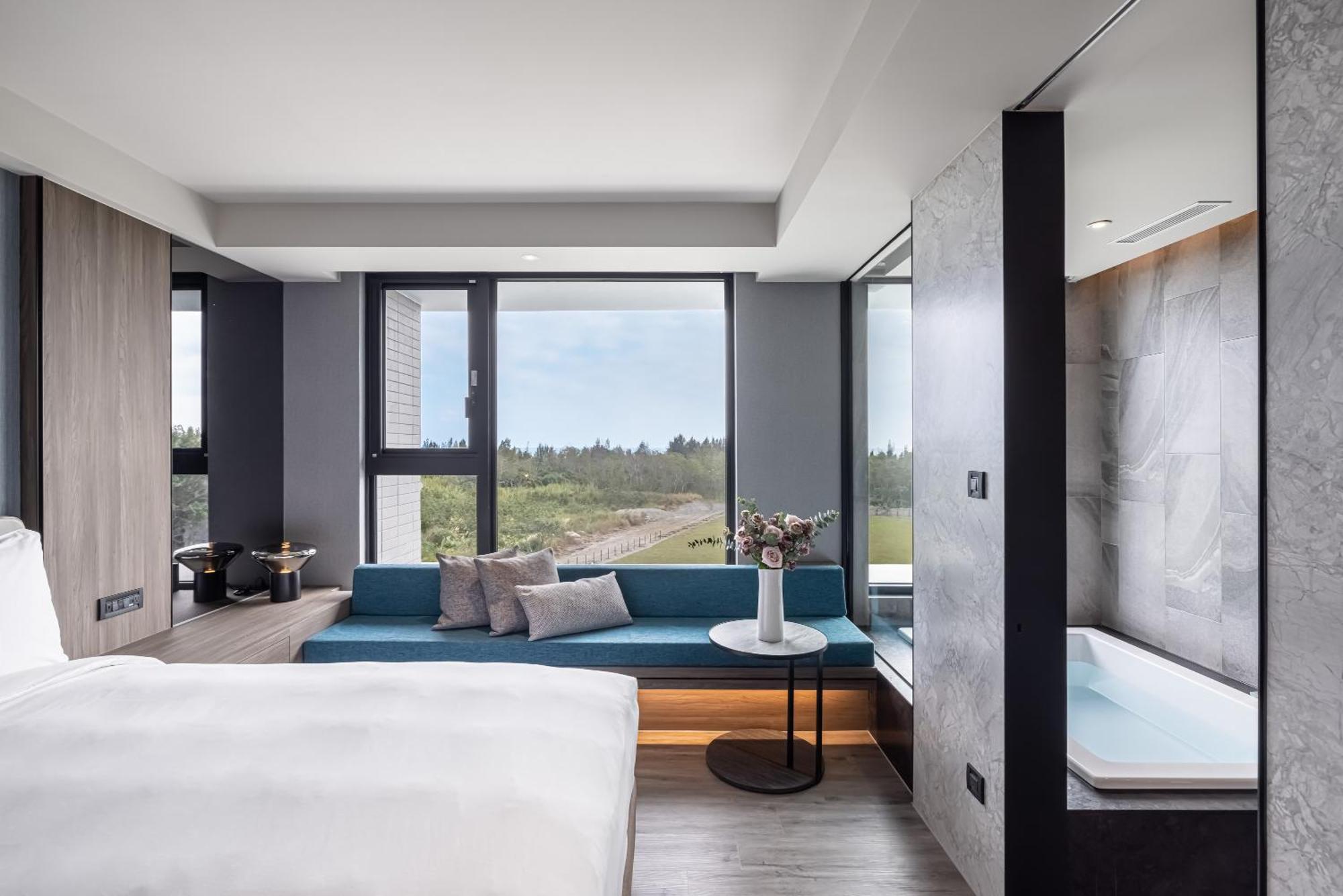 Lakeshore Hotel Hualien Taroko Shunan Zimmer foto A room at the hotel